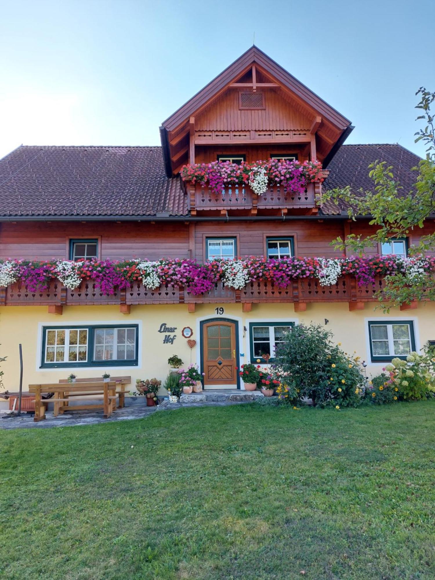 Linarhof Apartment Urlaub Am Bio Bauernhof Haus im Ennstal Dış mekan fotoğraf